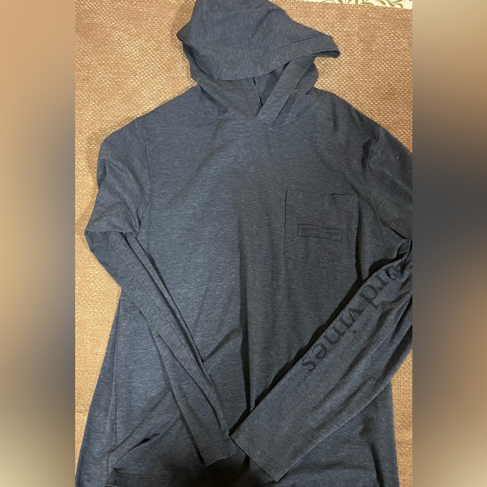 Vineyard Vines Dark Blue Long Sleeve Tee